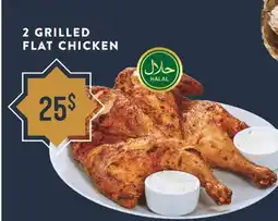 Marché Adonis 2 GRILLED FLAT CHICKEN offer