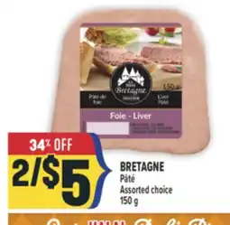 Marché Adonis BRETAGNE PÂTÉ offer