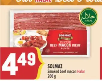 Marché Adonis SOLMAZ SMOKED BEEF MACON offer