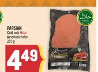 Marché Adonis PARSIAN COLD CUTS offer