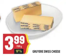 Marché Adonis GRUYERE SWISS CHEESE offer