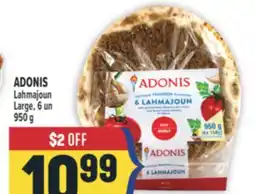 Marché Adonis ADONIS Lahmajoun Large offer