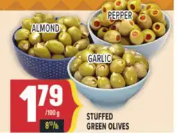 Marché Adonis STUFFED GREEN OLIVES offer