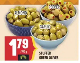 Marché Adonis STUFFED GREEN OLIVES offer