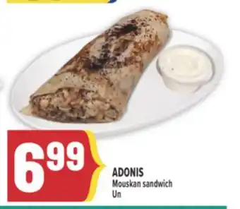 Marché Adonis ADONIS Mouskan sandwich offer