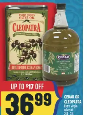 Marché Adonis CEDAR OR CLEOPATRA Extra virgin olive oil offer