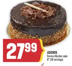 Marché Adonis ADONIS Ferrero Rocher cake 8 offer