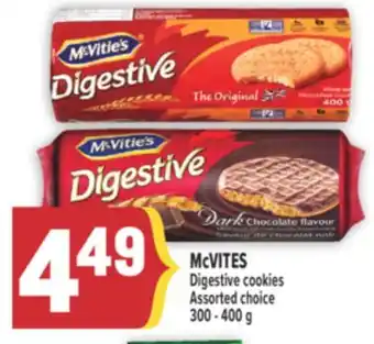 Marché Adonis MCVITES DIGESTIVE COOKIES offer