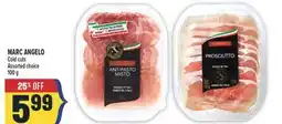 Marché Adonis MARC ANGELO Cold cuts offer