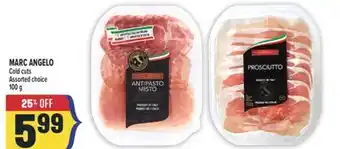 Marché Adonis MARC ANGELO Cold cuts offer