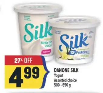 Marché Adonis DANONE SILK YOGURT offer