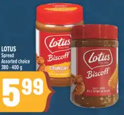 Marché Adonis LOTUS Spread offer