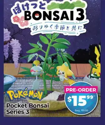 Showcase Pokémon Pocket Bonsai Series 3 offer