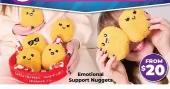 Showcase Emotional Support Nuggets offer