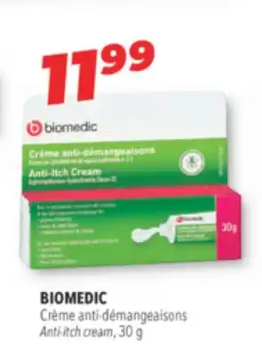 Familiprix BIOMEDIC Anti-itch cream, 30 g offer