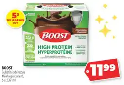 Familiprix BOOST Meal replacement offer