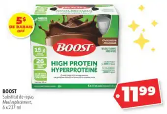 Familiprix BOOST Meal replacement offer