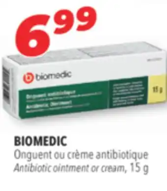 Familiprix BIOMEDIC Antibiotic ointment or cream offer