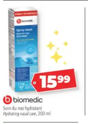 Familiprix Biomedic nasal spray medium stream value size offer