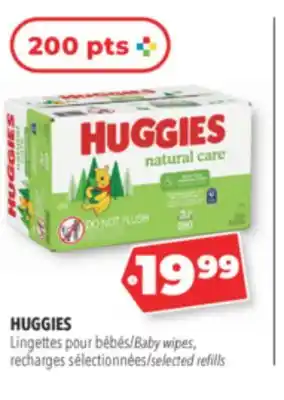 Familiprix HUGGIES Baby wipes, selected refills offer