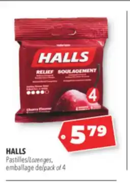 Familiprix HALLS Lozenges offer