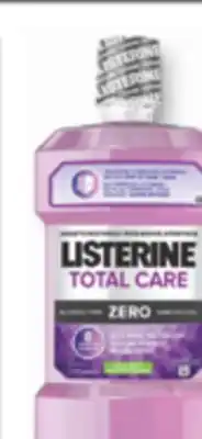 Familiprix Listerine Total Care Zero antiseptic mouthwash mild mint 1L offer