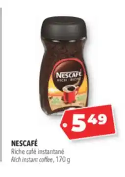 Familiprix NESCAFÉ Rich instant coffee offer