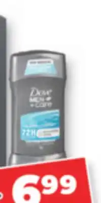 Familiprix DOVE MEN CARE Selected antiperspirants or deodorants offer