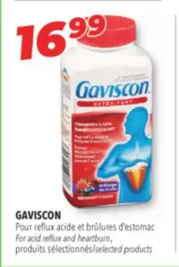 Familiprix GAVISCON For acid reflux and heartburn Selected products offer