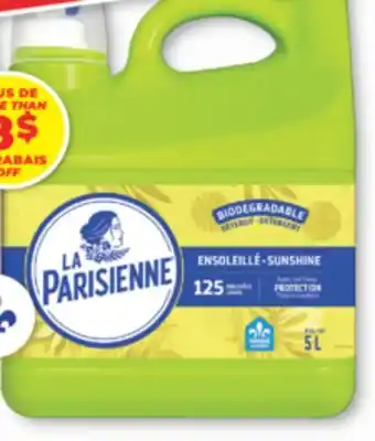 Familiprix La Parisienne Biodégradable laundry detergent Sunshine 125 loads 5L offer