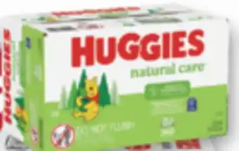 Familiprix Huggies Natural Care sensitive skin & fragrance free baby wipes 10x56un offer