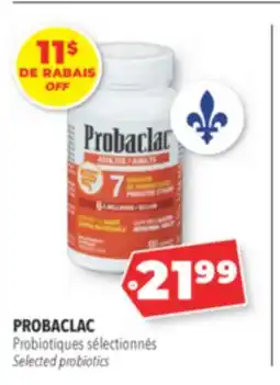 Familiprix PROBACLAC Selected probiotics offer