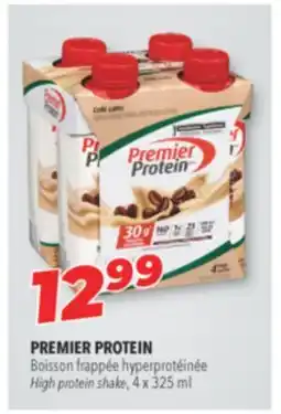 Familiprix PREMIER PROTEIN, High protein shake, 4 x 325 ml offer