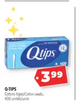 Familiprix Q-TIPS, Cotons-tiges/Cotton swabs, 400 unités/units offer