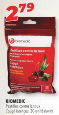 Familiprix BIOMEDIC Cough lozenges, 30 units offer