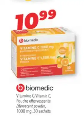 Familiprix BIOMEDIC, Vitamin C,powder, 1000 mg, 30 sachets offer