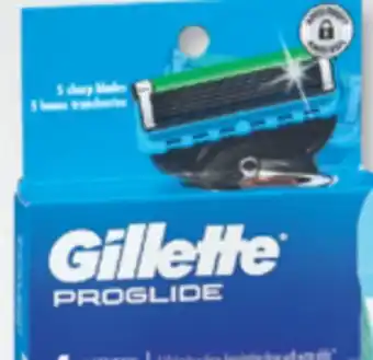 Familiprix GILLETTE Selected cartridges offer