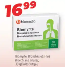 Familiprix Biomedic relief of bronchi and sinuses congestion softgels 30un offer