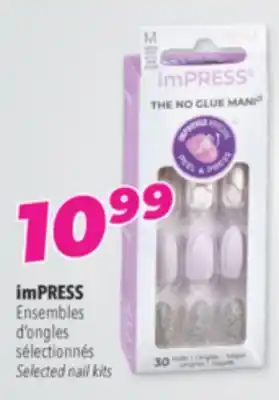 Familiprix imPRESS Selected nail kits offer