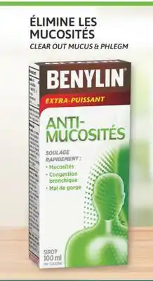 Familiprix Benylin Mucus & Phlegm extra strength syrup 100ml offer