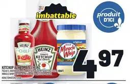 Metro KETCHUP AUX TOMATES HEINZ | HEINZ TOMATO KETCHUP offer