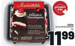 Metro GÂTEAU IRRESISTIBLE | IRRESISTIBLE CAKE offer