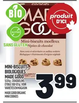 Metro MINI-BISCUITS BIOLOGIQUES MADE GOOD | MADE GOOD ORGANIC MINI COOKIES offer