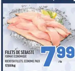 Metro FILETS DE SÉBASTE | ROCKFISH FILLETS, ECONOMIC PACK offer