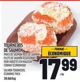 Metro TOURNEDOS DE SAUMON | SALMON TOURNEDOS, ECONOMIC PACK offer