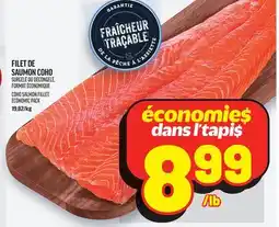 Metro FILET DE SAUMON COHO | COHO SALMON FILLET, ECONOMIC PACK offer