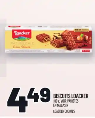 Metro BISCUITS LOACKER | LOACKER COOKIES offer