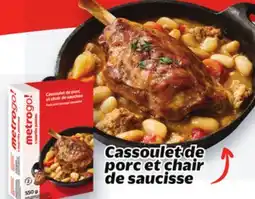 Metro CASSOULET DE PORC ET CHAIR DE SAUCISSE METROGO! offer