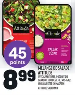 Metro MÉLANGE DE SALADE ATTITUDE | ATTITUDE SALAD MIX offer