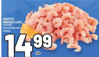 Metro CREVETTES NORDIQUES CUITES | COOKED NORTHERN SHRIMP offer